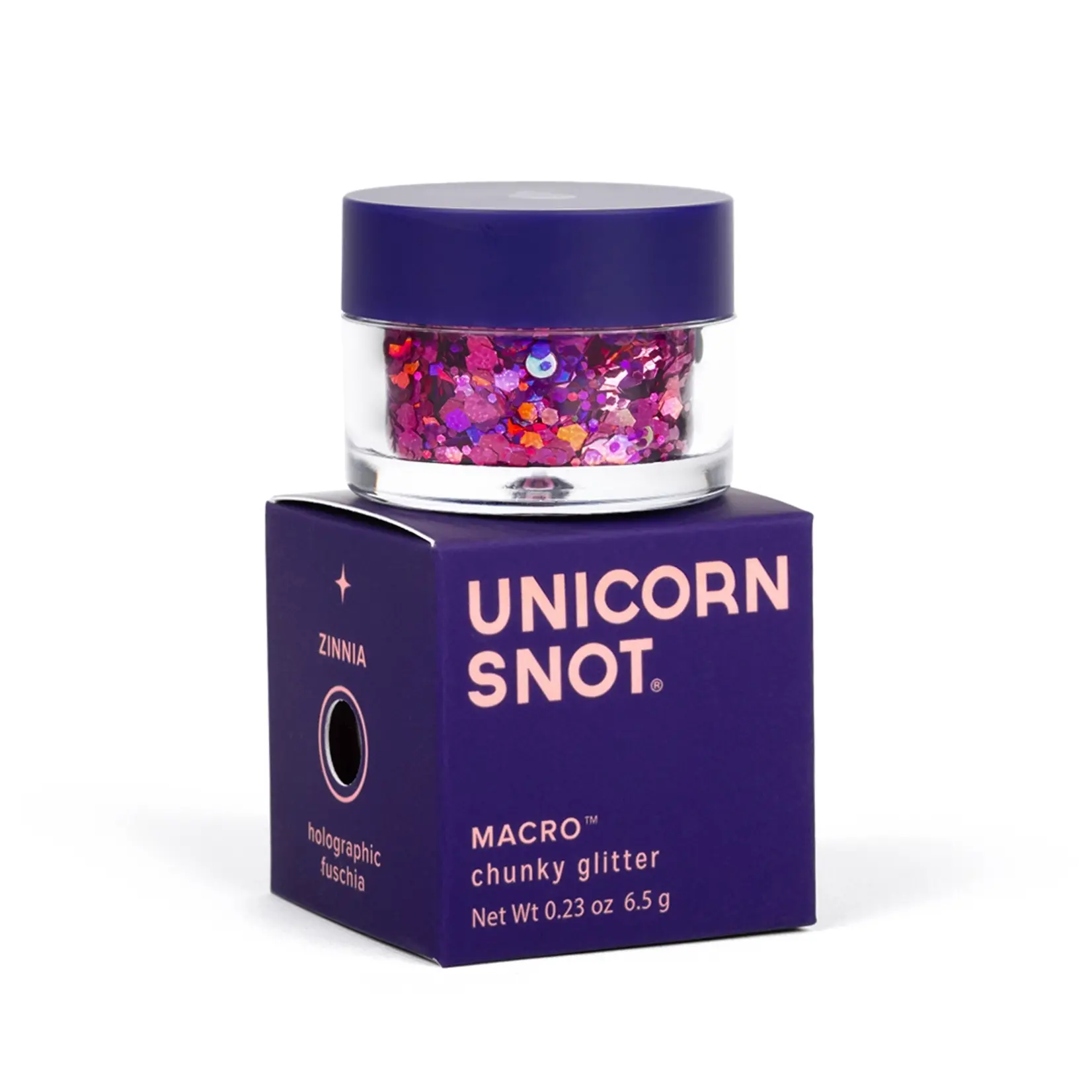 Unicorn Snot Macro Chunky Loose Glitter - Zinnia FINAL SALE