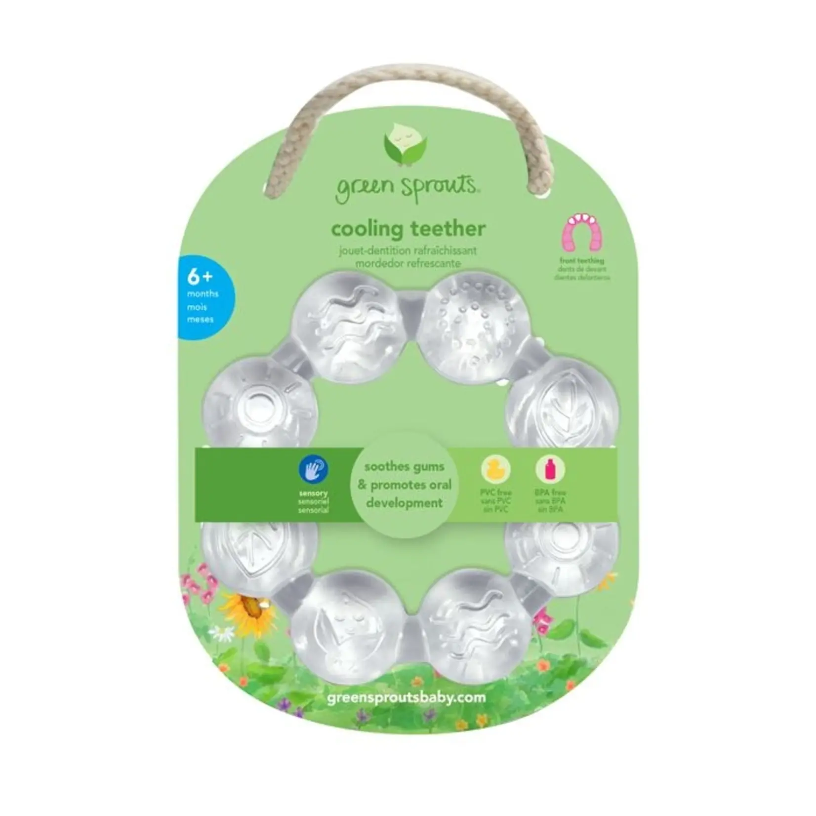 Green Sprouts Cooling Teether - Clear Ring