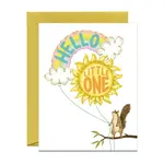 Yeppie Paper Forest Squirrel Baby Card