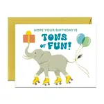 Yeppie Paper Tons of Fun Birthday Card