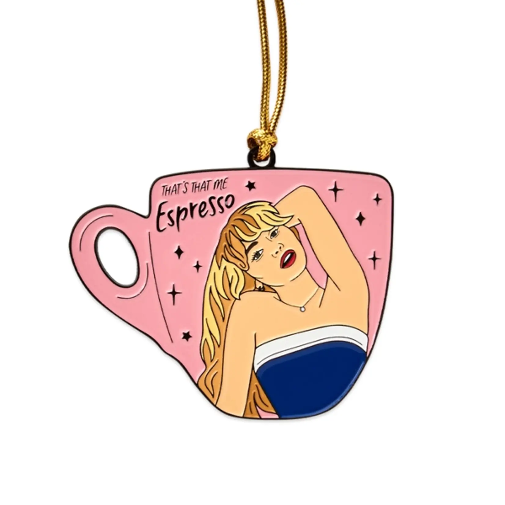 THE FOUND Sabrina Espresso Enamel Ornament