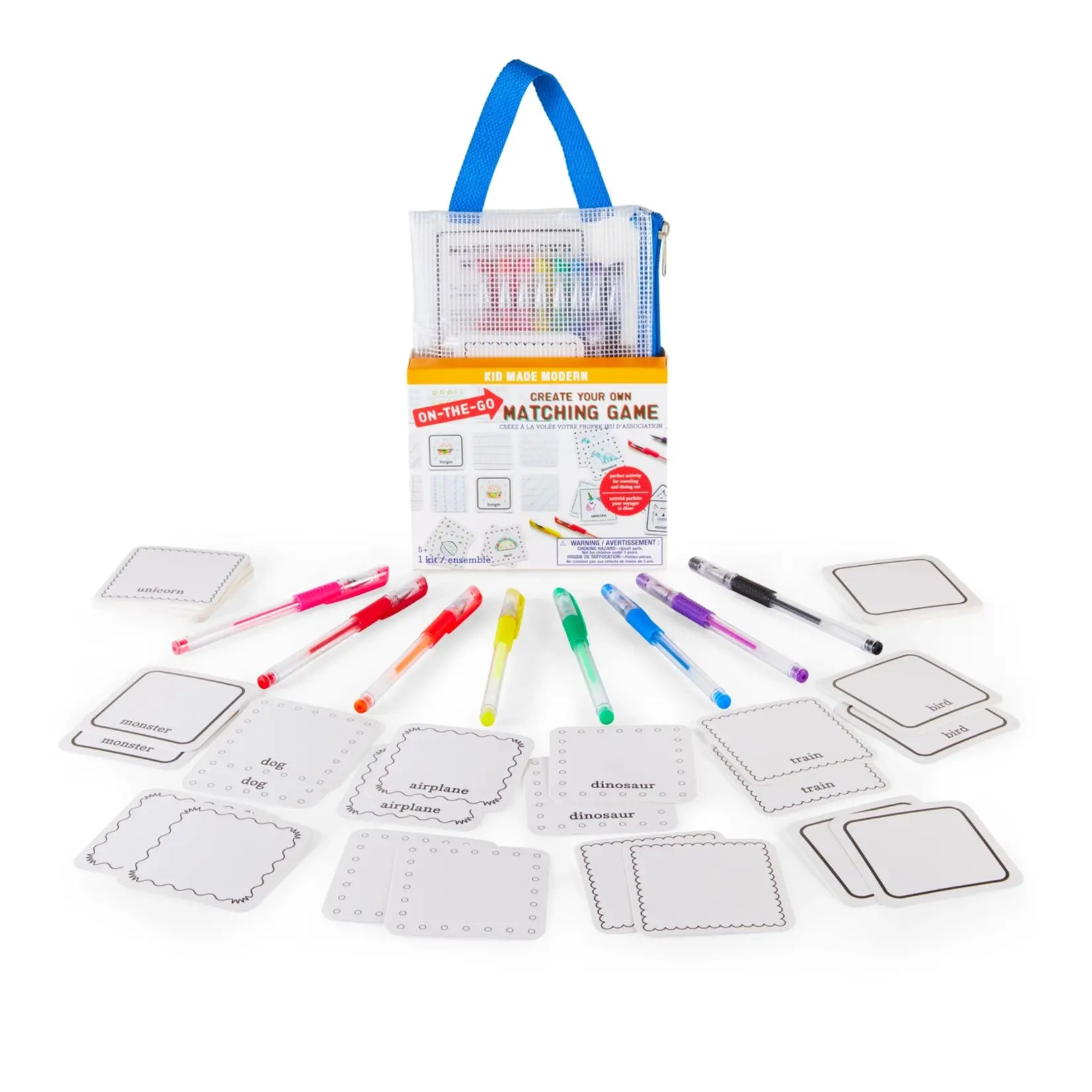 Kid Made Modern On-The-Go Create Your Own Matching Game