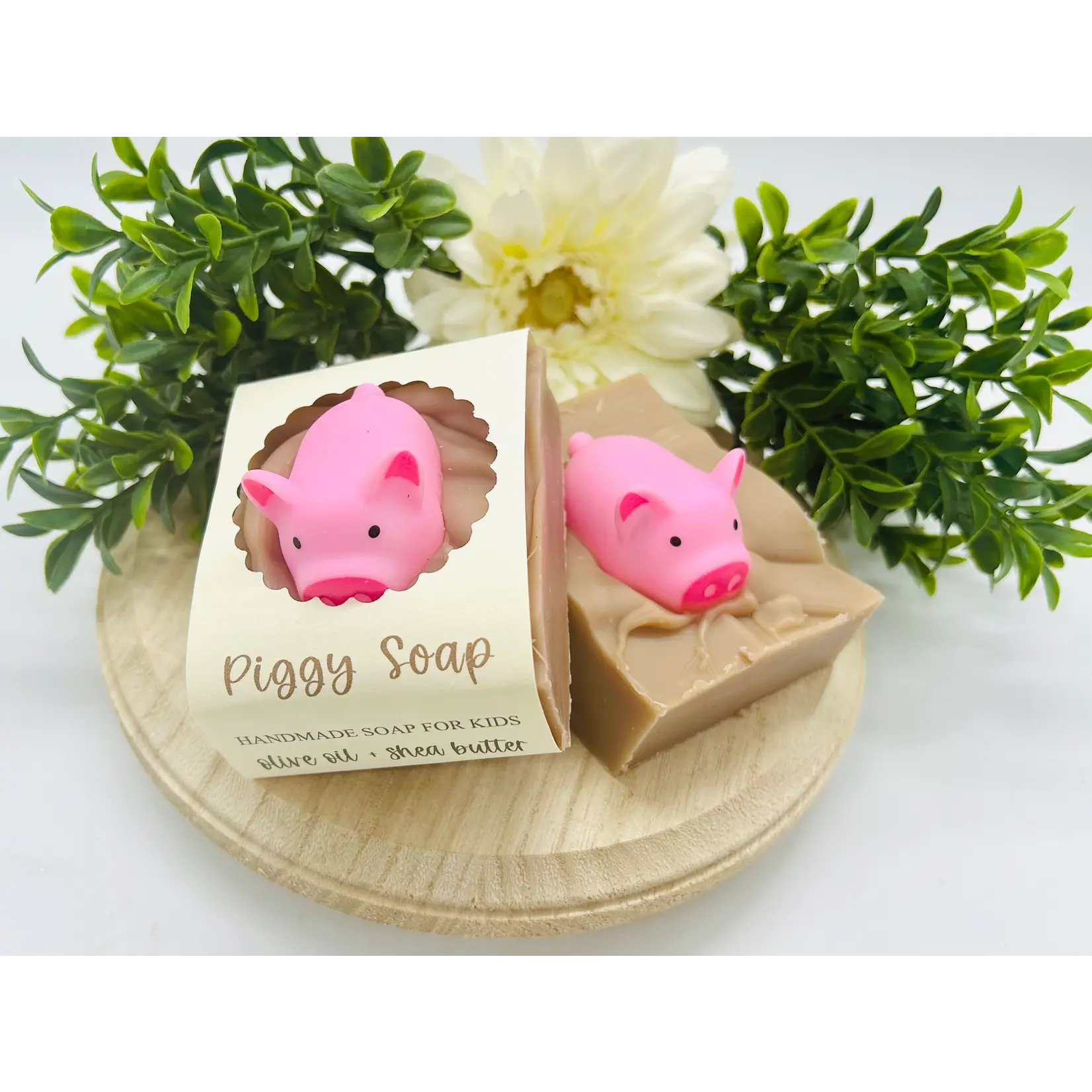 Saratoga Natural Body Care Piggy Soap Bar