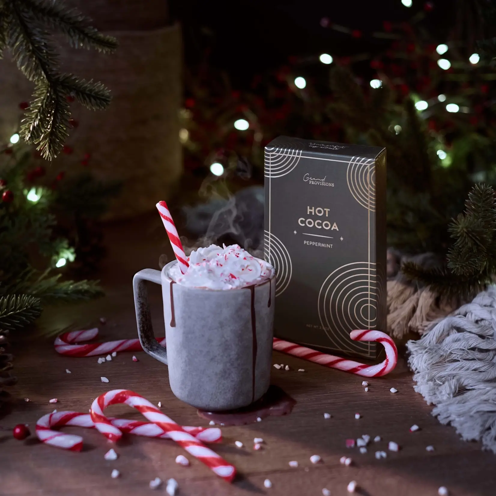 Grand Provisions Holiday Hot Chocolate - Peppermint