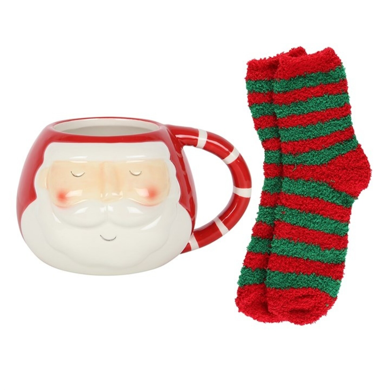 Something Different Santa Mug and Socks Set FINAL SALE
