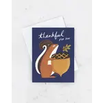 Idlewild Thankful Squirrel Card