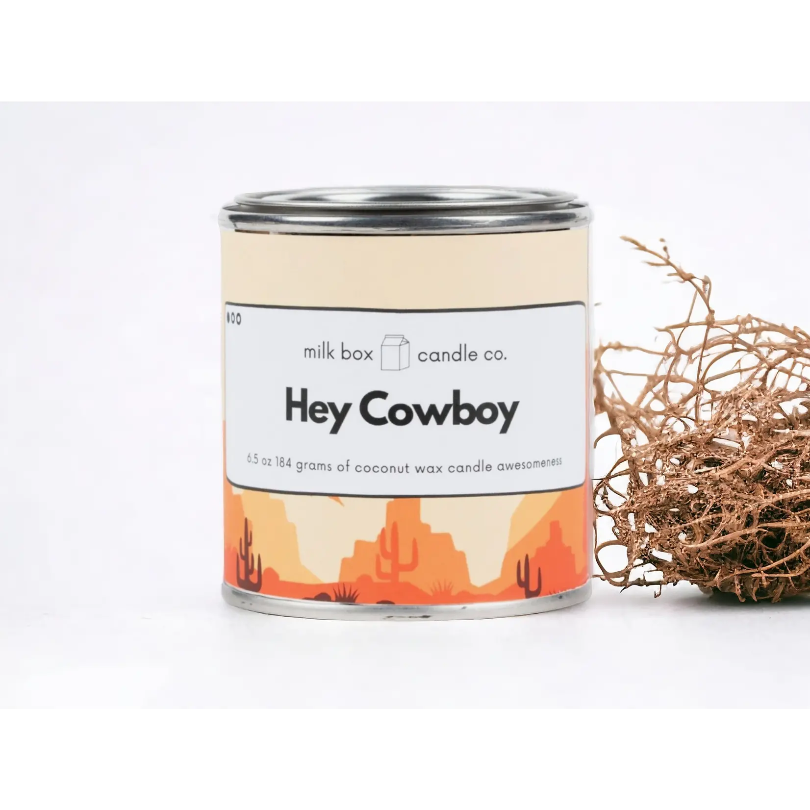 Milk Box Candle Co. Hey Cowboy