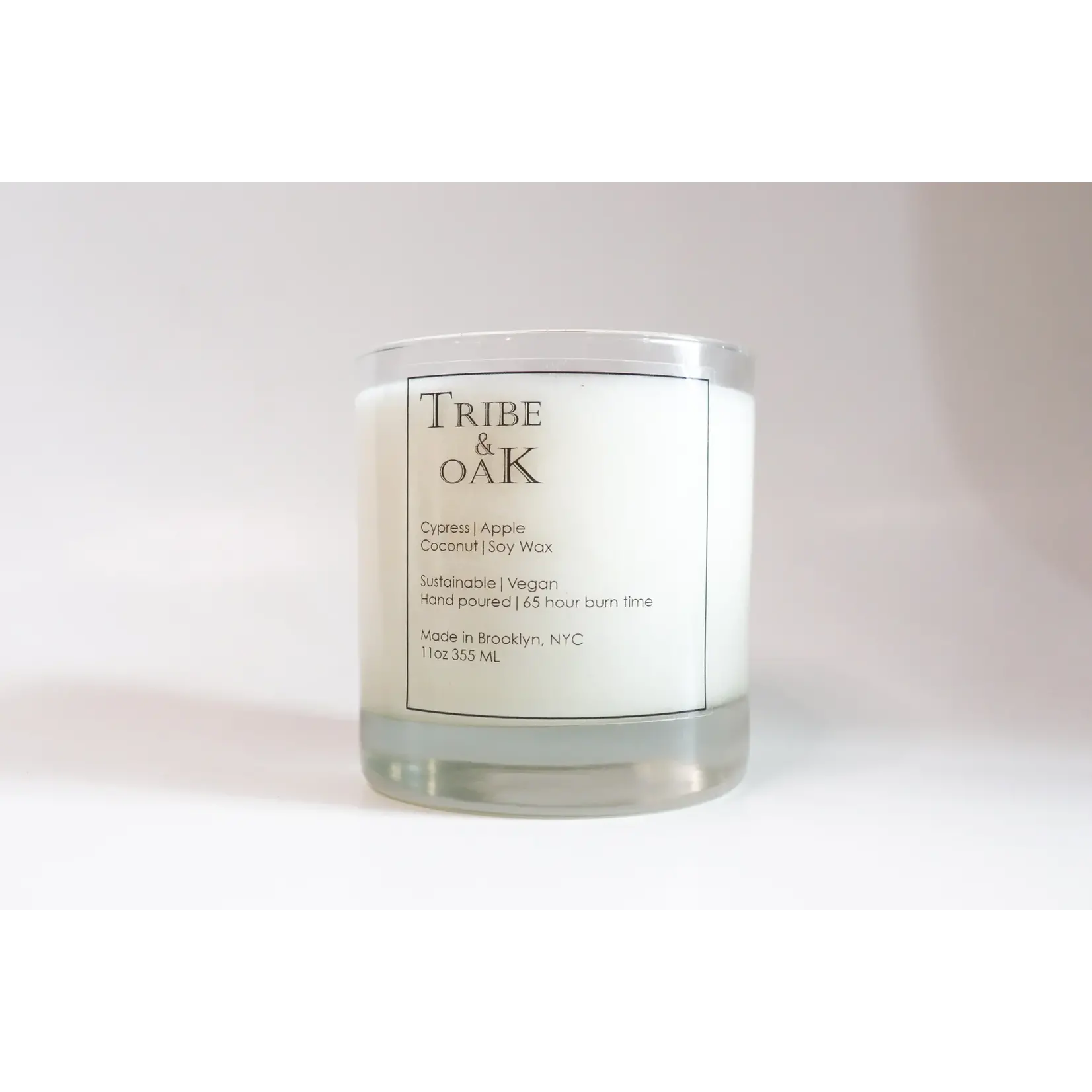 Tribe and Oak Cypress and Apple Candle