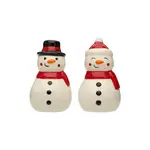 Pearhead Snowman Salt & Pepper Set