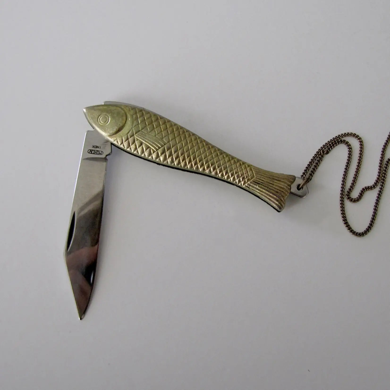Ornamental Things Fish Knife Necklace