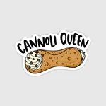 Brittany Paige Cannoli Queen Sticker
