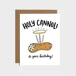 Brittany Paige Holy Cannoli Birthday Card