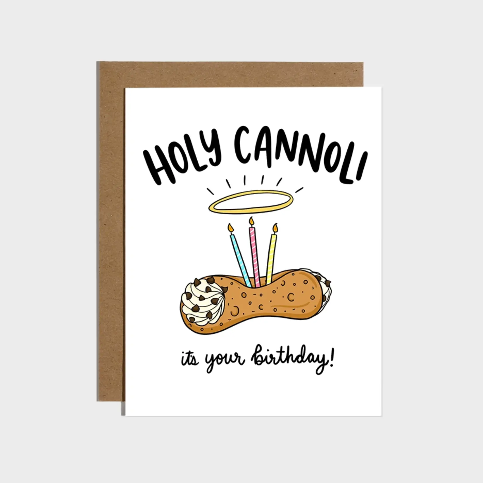 Brittany Paige Holy Cannoli Birthday Card