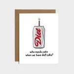 Brittany Paige Cake? Diet Soda Card