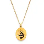 Amano Studio Black Snake Pendant Necklace