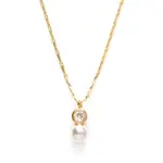 Amano Studio Pearl and Crystal Necklace