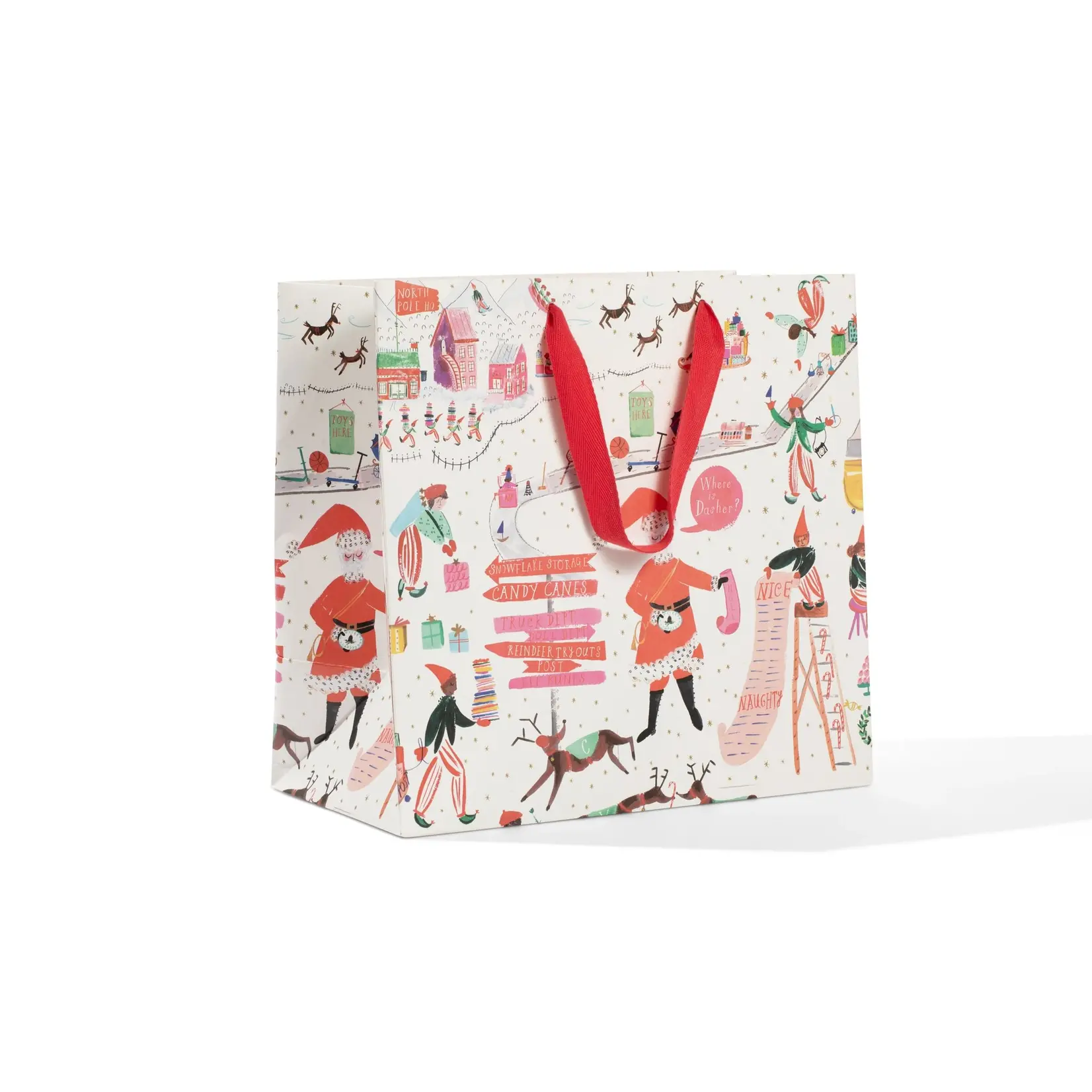 Mr. Boddington's Studio North Pole Headquarters Gift Bag Large
