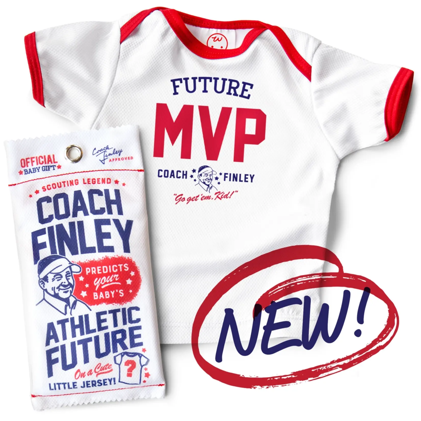 Wry Baby Coach Finley Predicts Infant Tees
