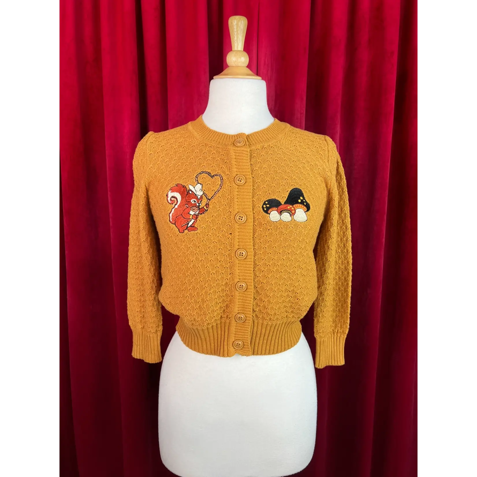 Mischief Made Lasso My Heart Cardigan- Bronze
