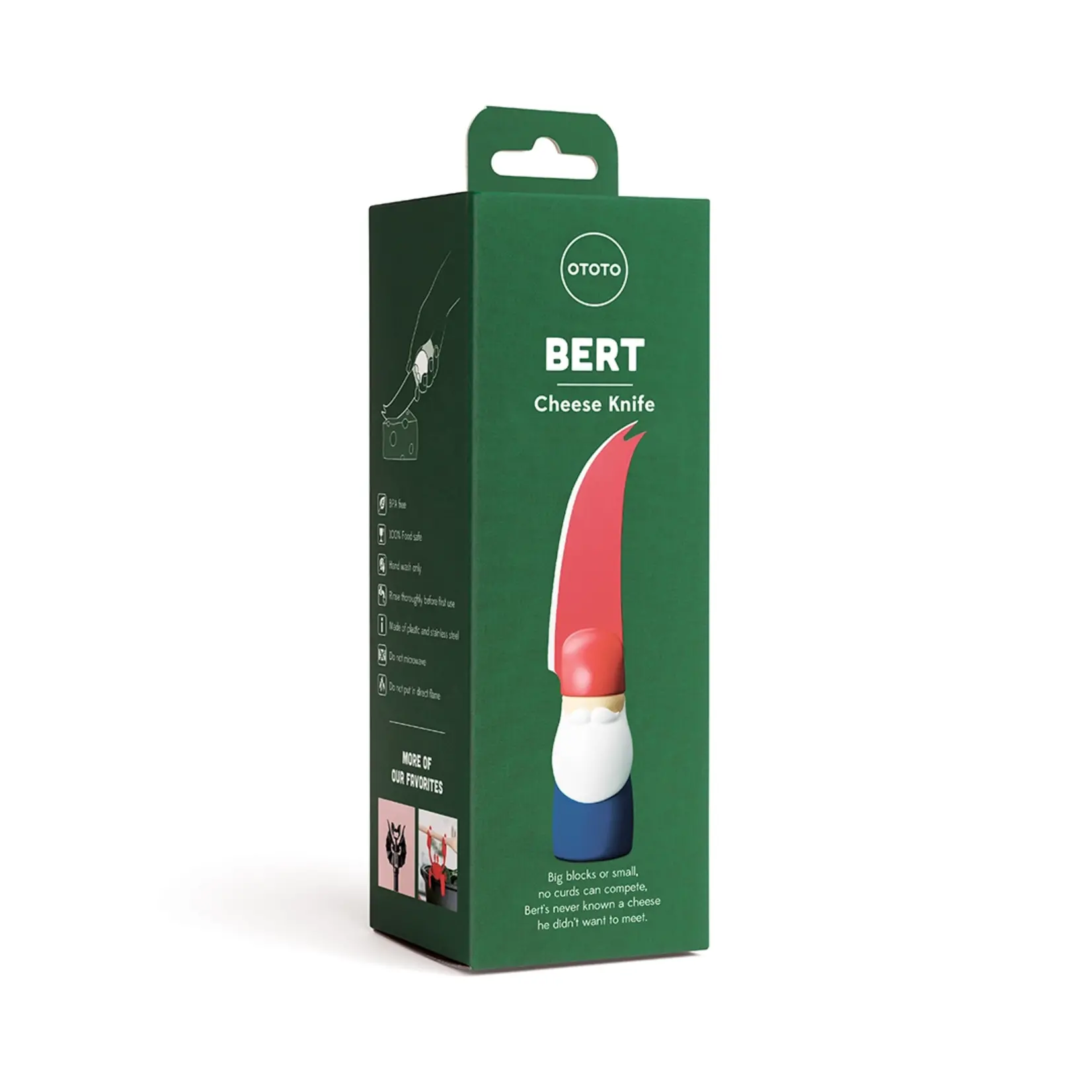 OTOTO Bert Gnome Cheese Knife