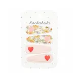 Rockahula Kids Bramble Heart Fabric Clip Set