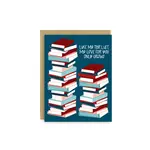 Little Lovelies Studio Tbr List Bookish Valentine's Day Card