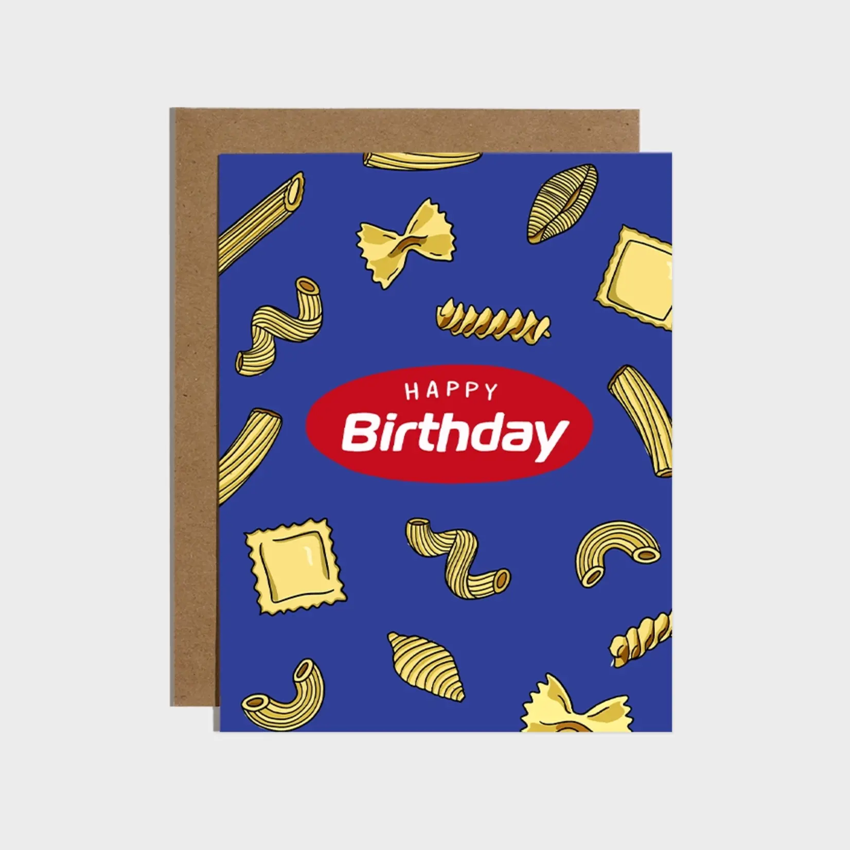 Brittany Paige Pasta Birthday Card