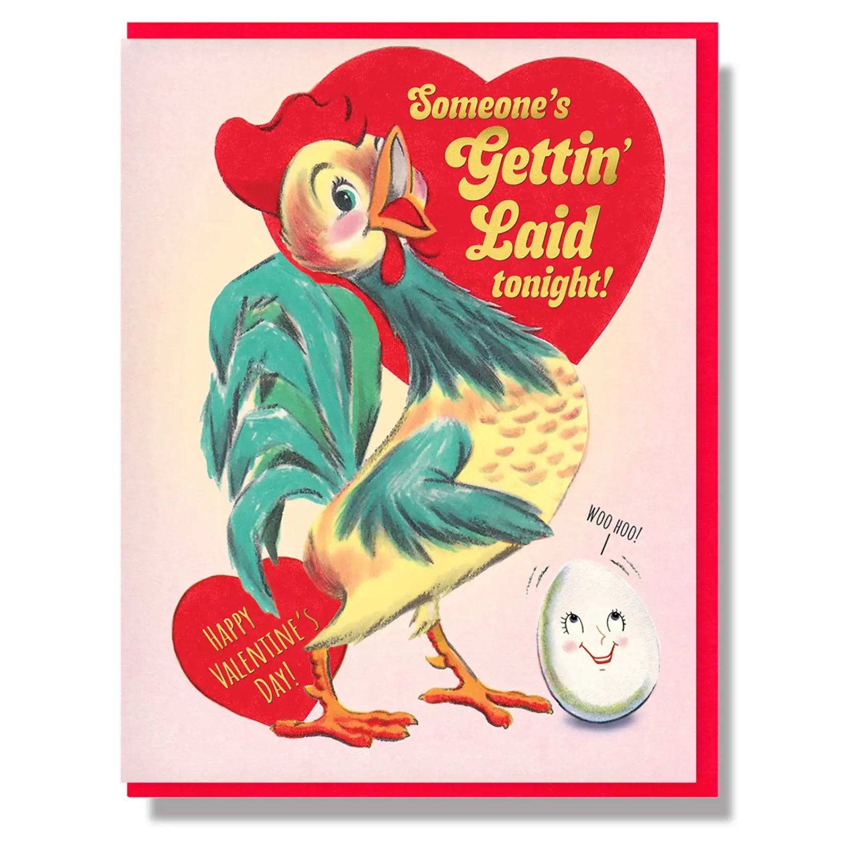 Smitten Kitten Someone's Getting Laid Tonight Card