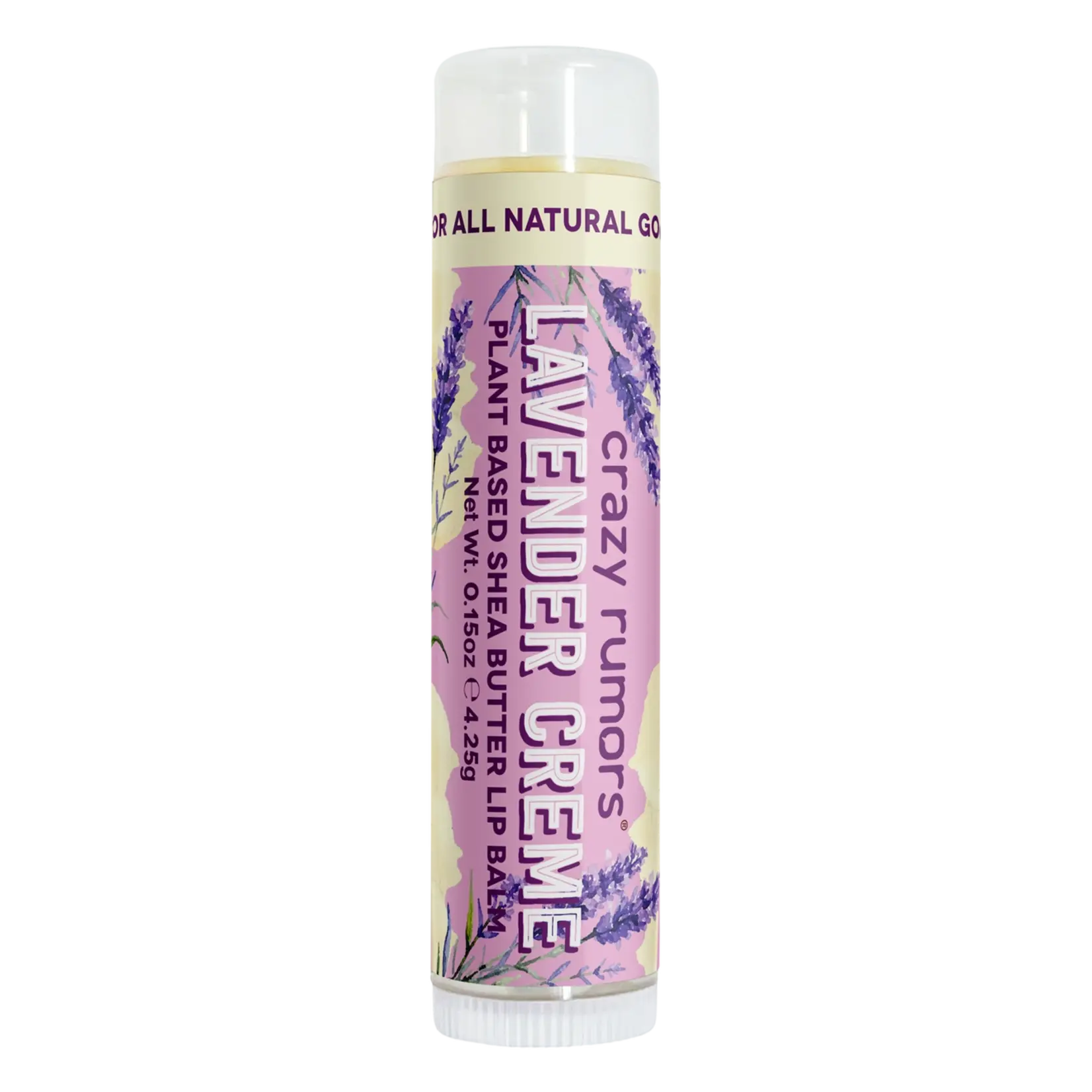 Crazy Rumors Lavender Creme Lip Balm