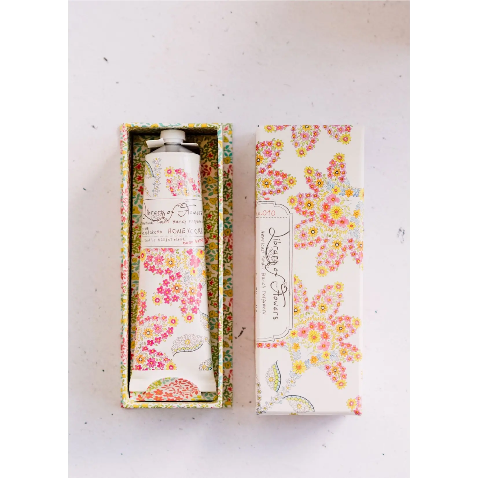 Library of Flowers Honeycomb Handcreme