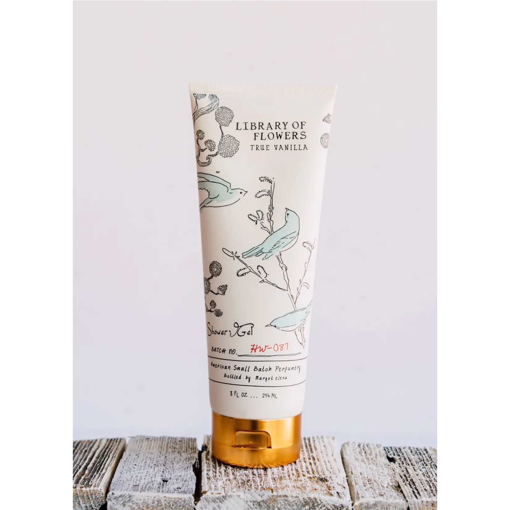 Library of Flowers True Vanilla Shower Gel