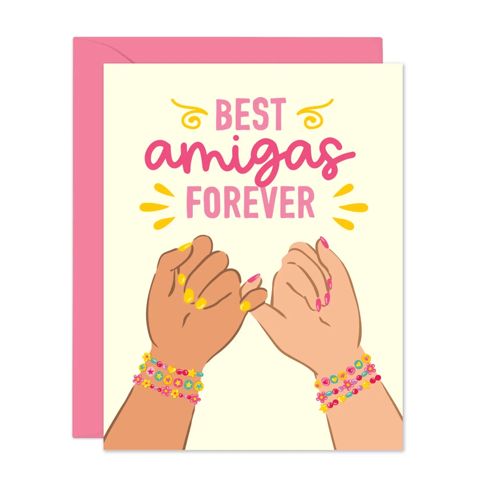 Lucy Loves Paper Best Amigas Forever Card