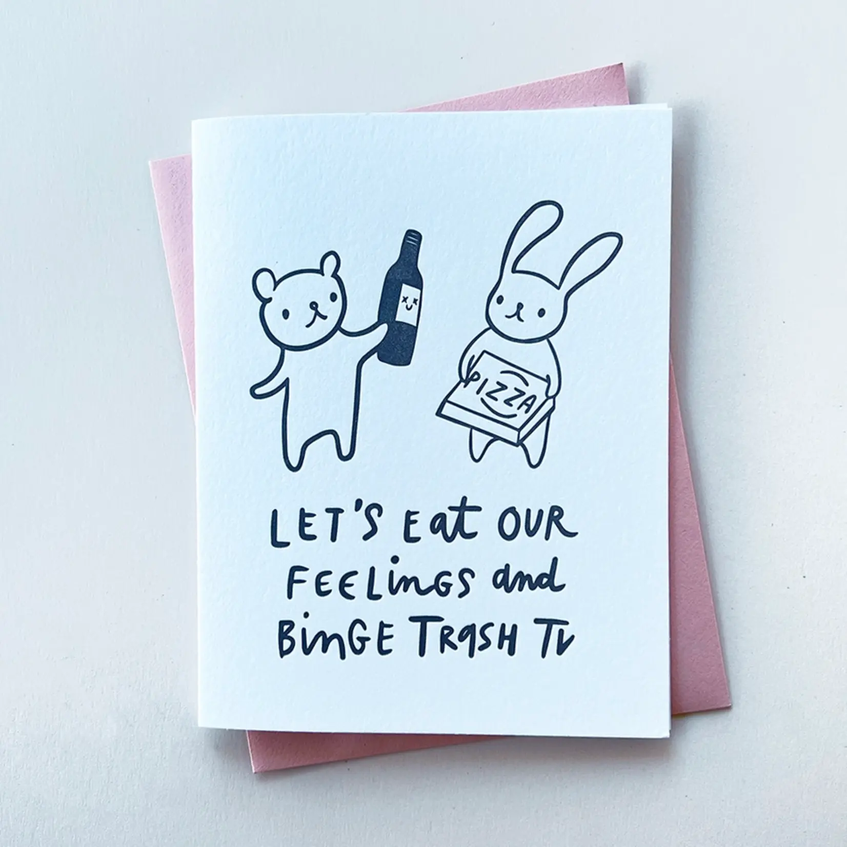 Ghost Academy Eat Our Feelings Card