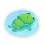 The Little Red House Chill Frog Clear Sticker