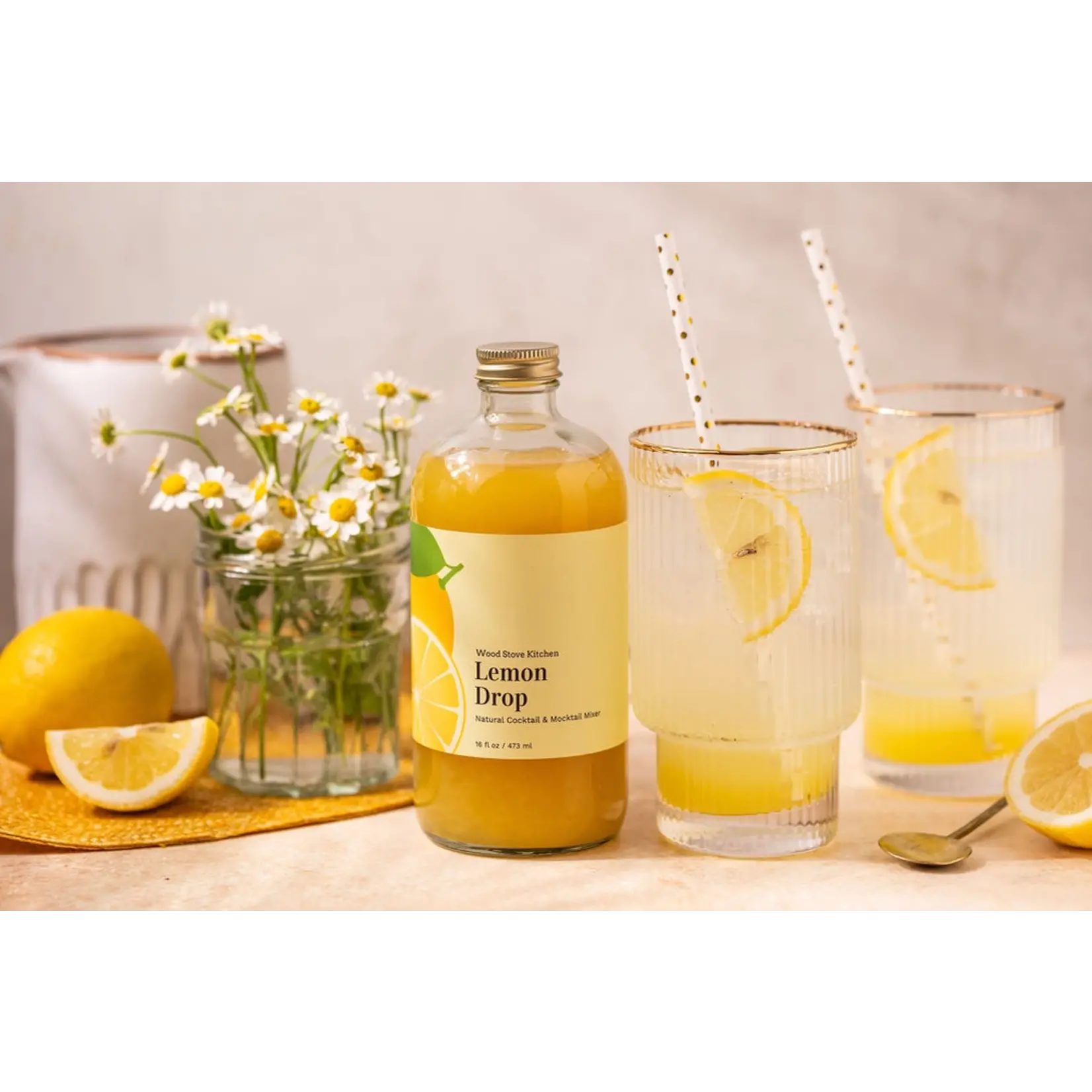 Wood Stove Kitchen Lemon Drop Mixer