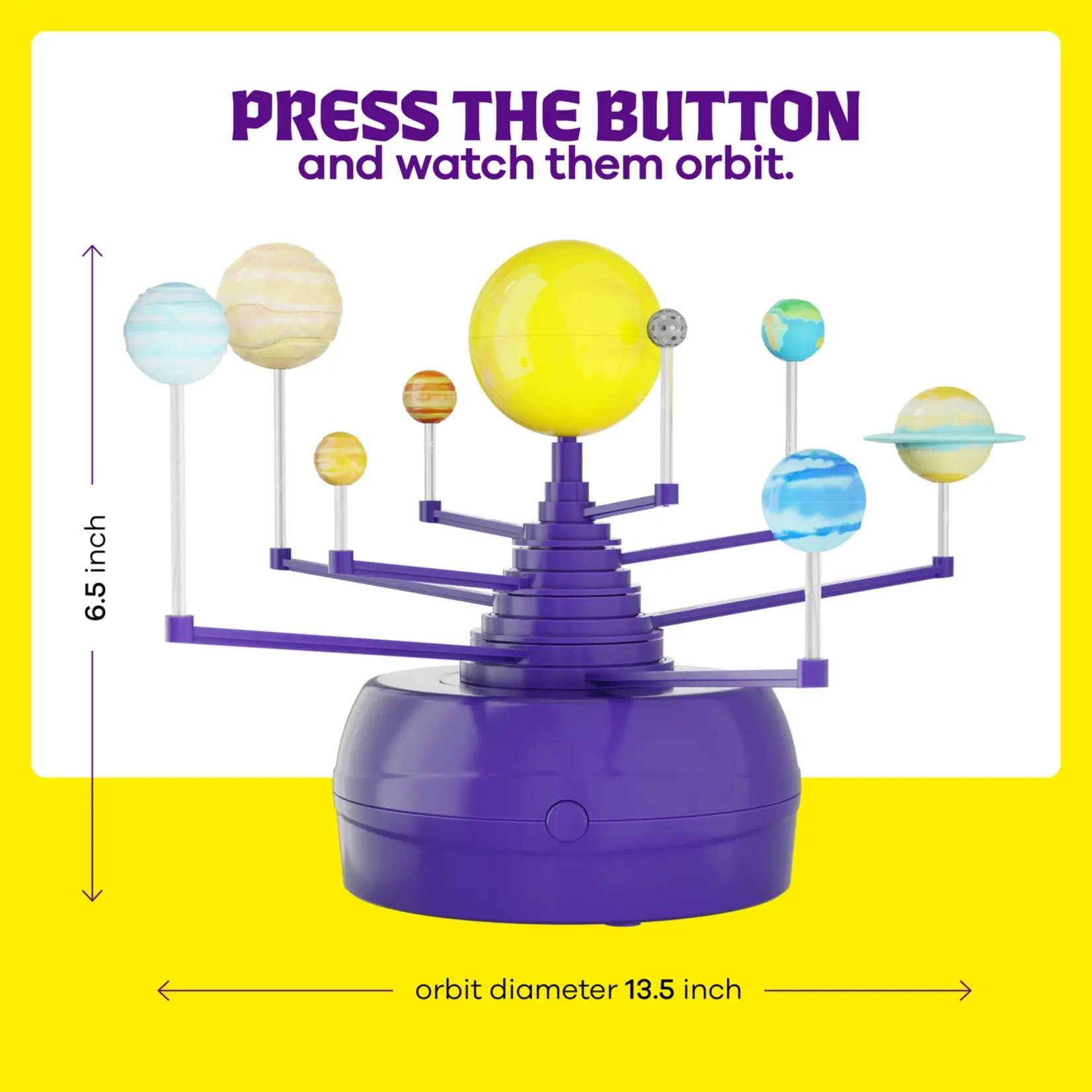 Dan&Darci Orbiting Solar System Model Kit