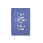 Golden Gems Damn Good Day Journal-Periwinkle