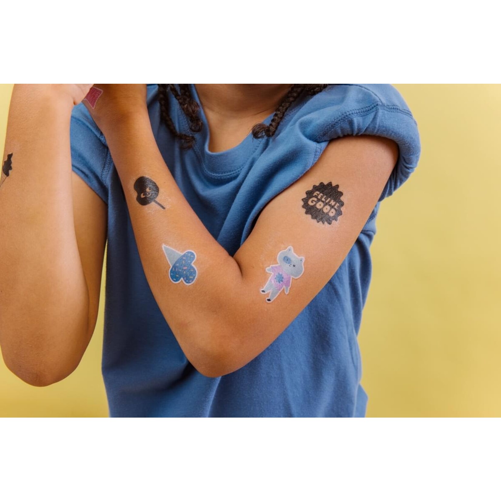OOLY Mini Tattoo Palooza - Pawsitive Cat