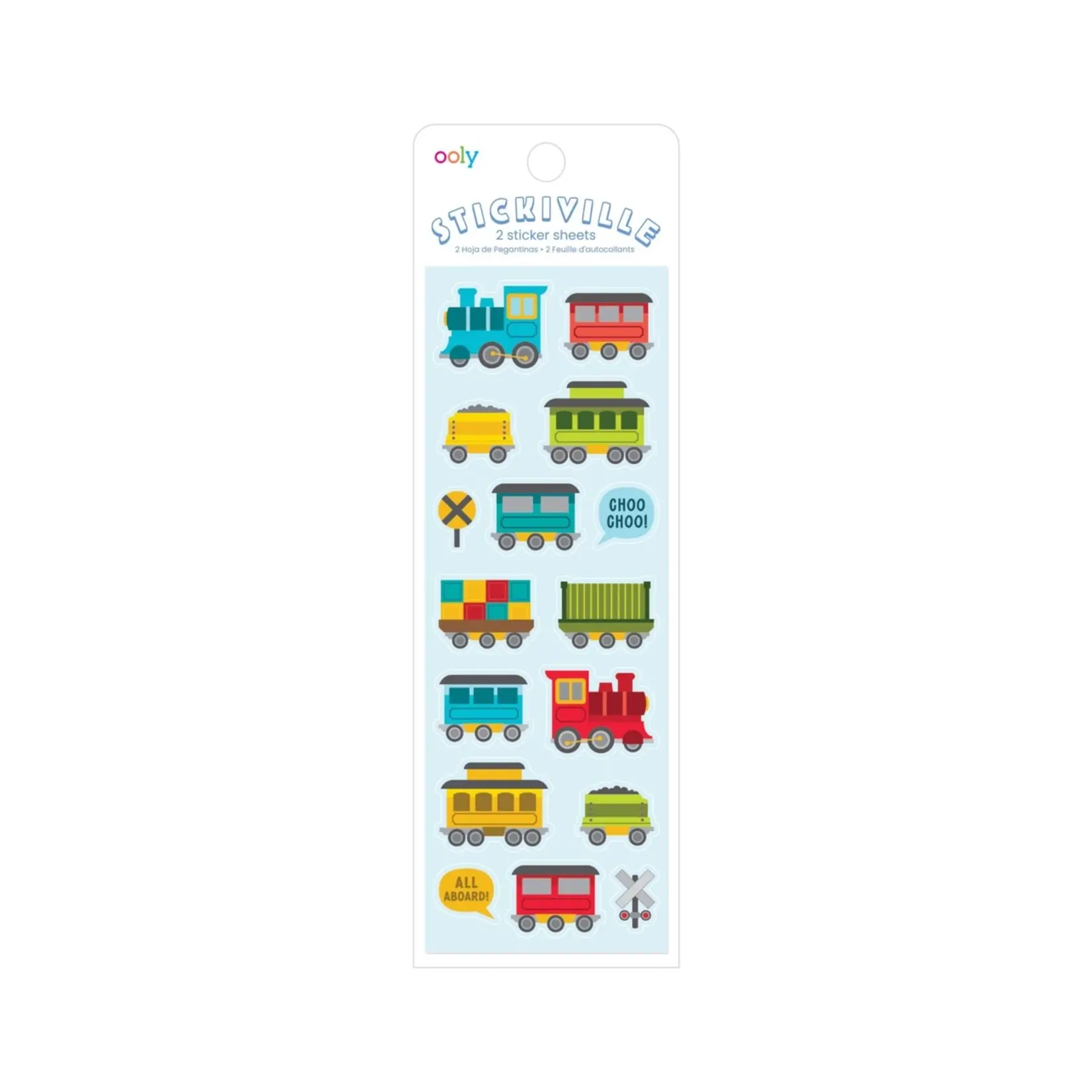 OOLY Stickiville Skinny - All Aboard