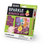 Crocodile Creek Sparkle Scratch Art/Garden