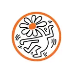 Apply Stickers Flower By Keith Haring Sticker