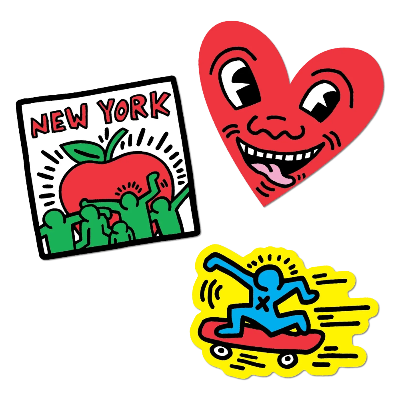 Apply Stickers Haring's New York - Sticker Pack