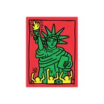 Apply Stickers Statue of Liberty Keith Haring
