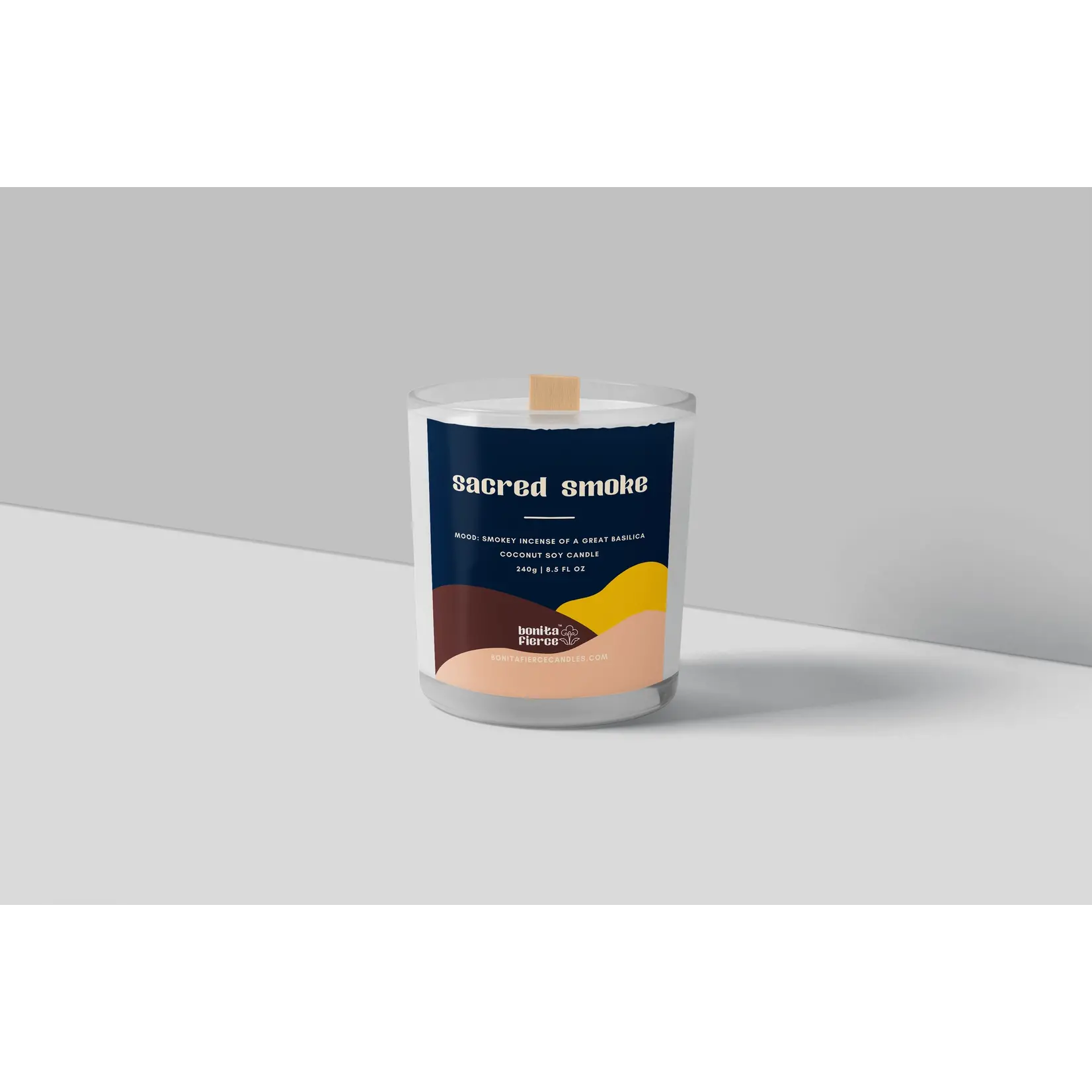 Bonita Fierce Candles Sacred Smoke Candle 8.5oz