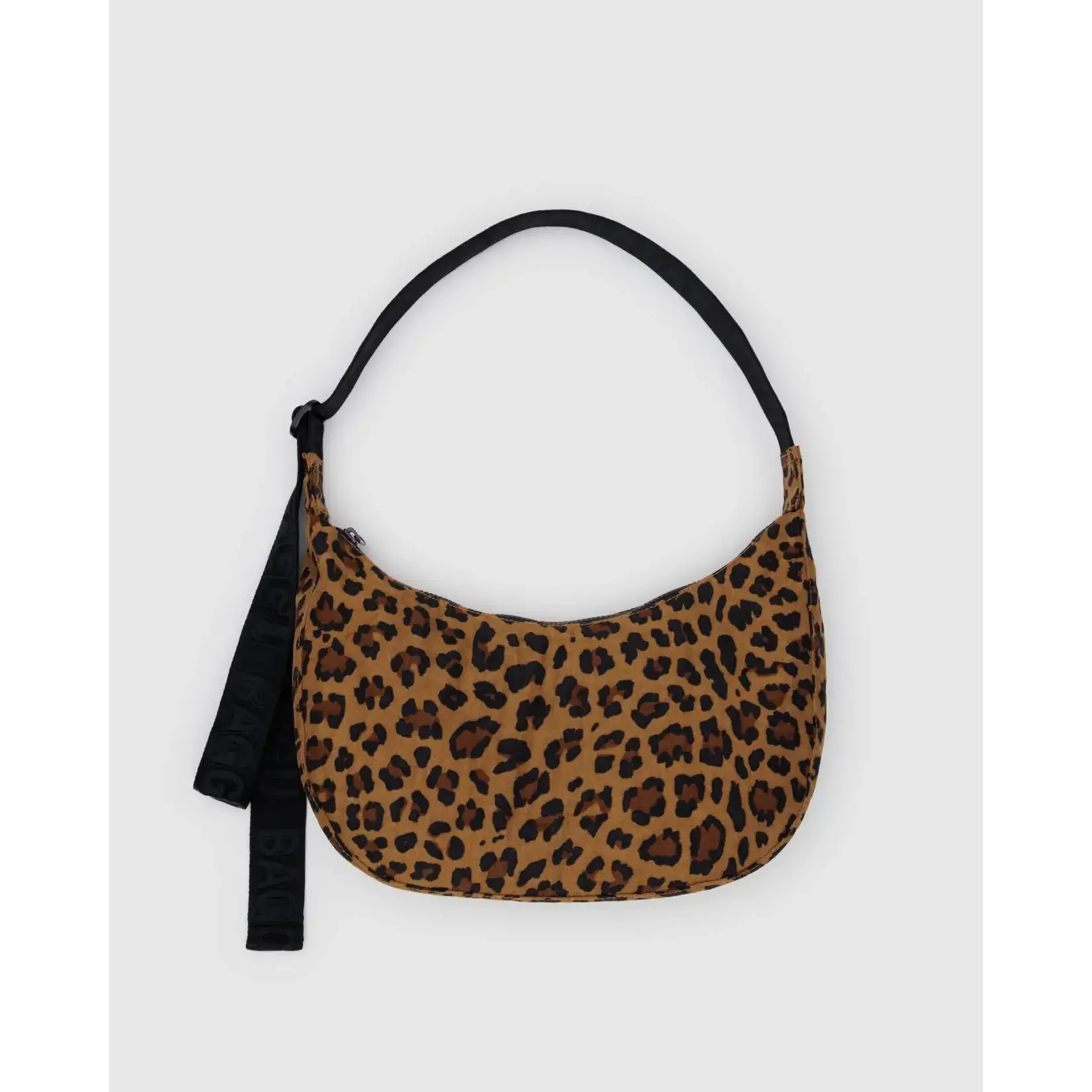 Baggu Medium Nylon Crescent Bag Leopard