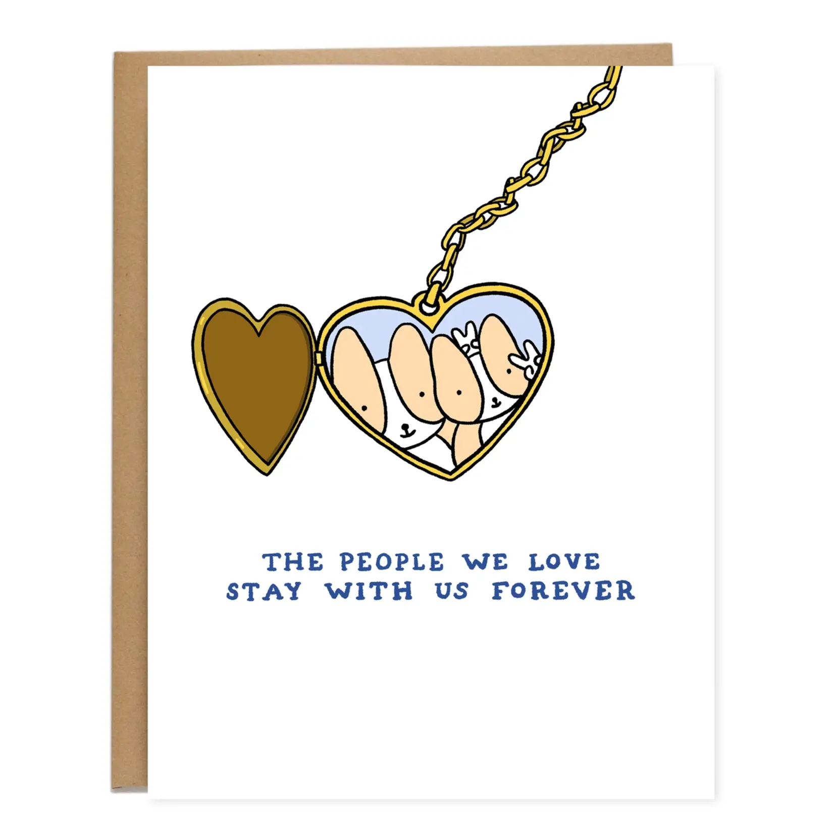 Tiffbits Loss Locket Card