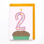 You've Got Pen On Your Face 2nd Birthday Greeting Card
