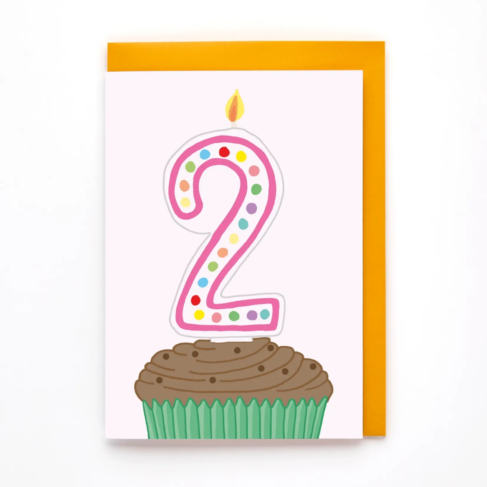 You've Got Pen On Your Face 2nd Birthday Greeting Card