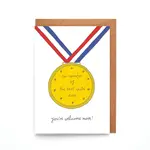 You've Got Pen On Your Face Best Child Medal Card