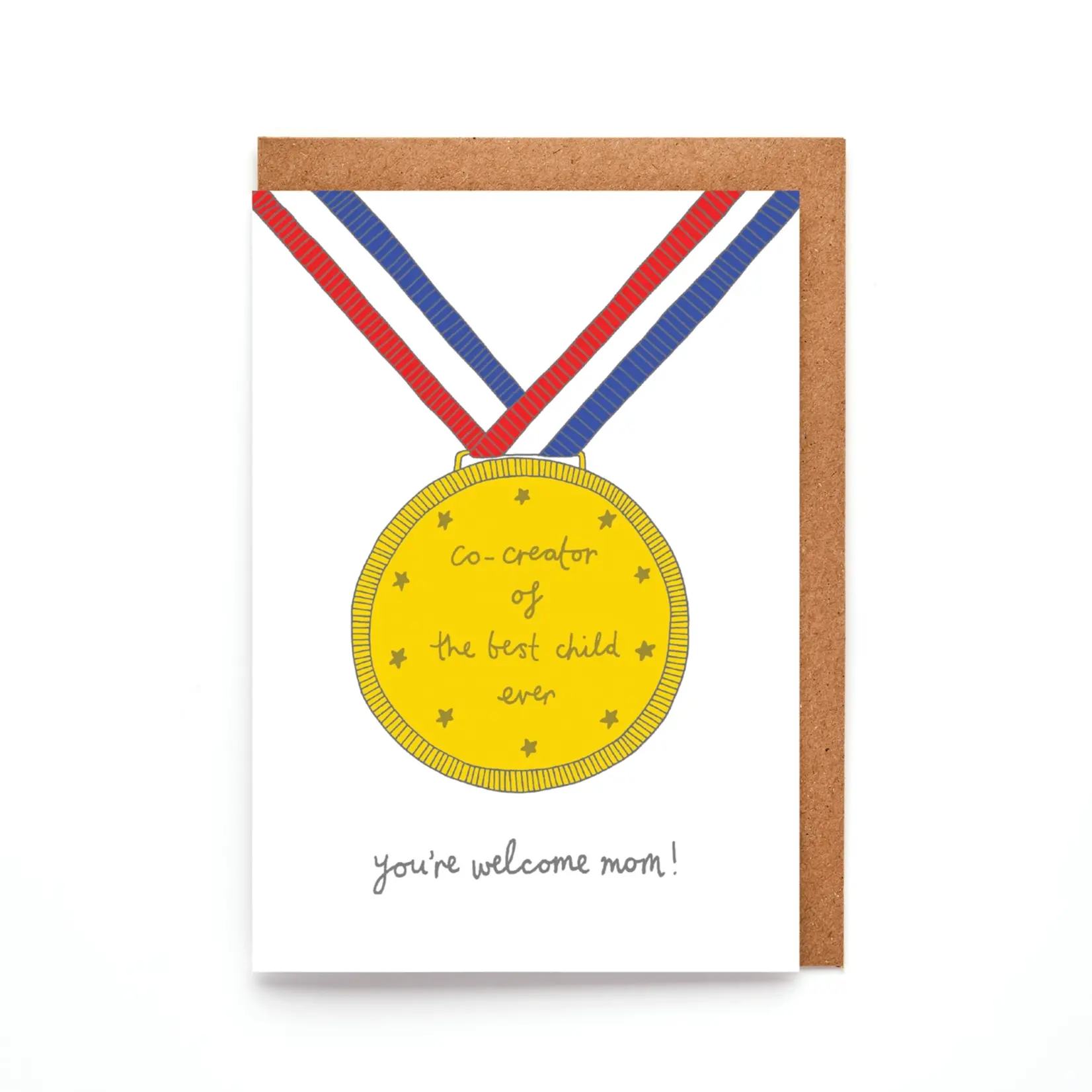 You've Got Pen On Your Face Best Child Medal Card